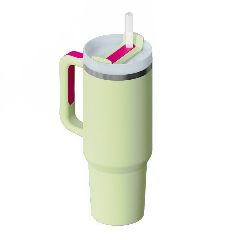40 oz Insulated Travel Tumbler with Handle - Keep Drinks Cold
