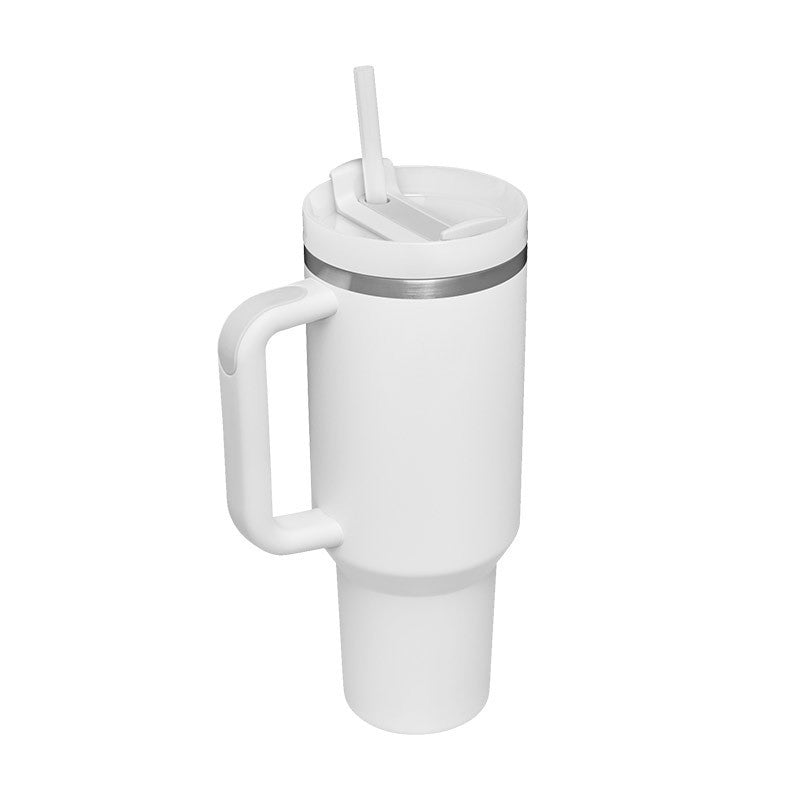 40 oz Insulated Travel Tumbler with Handle - Keep Drinks Cold