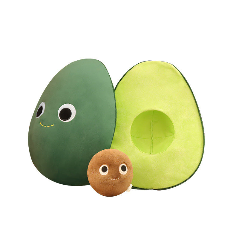 Avocado Plush Toy - Soft & Huggable for Kids