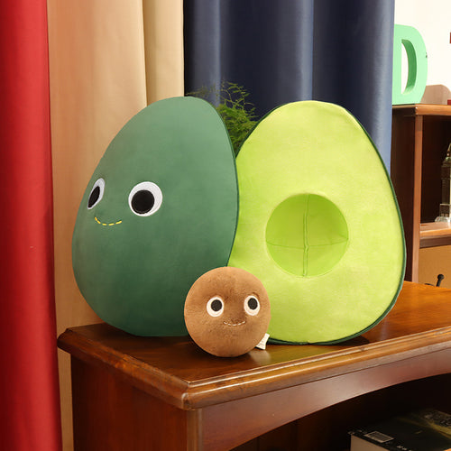 Avocado Plush Toy - Soft & Huggable for Kids