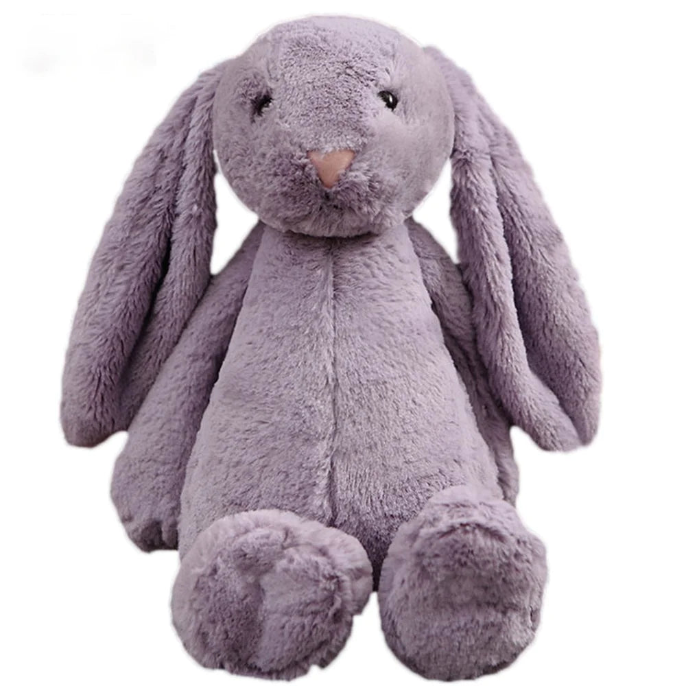 Snuggly Bunny Plush - Soft Long-Eared Rabbit for Kids & Nursery Decor