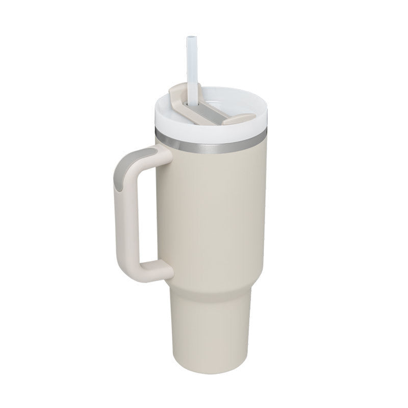 40 oz Insulated Travel Tumbler with Handle - Keep Drinks Cold