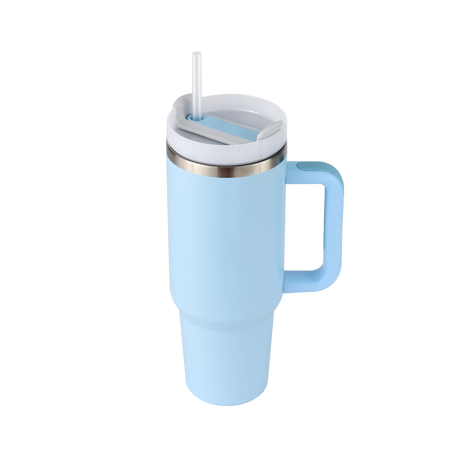 40 oz Insulated Travel Tumbler with Handle - Keep Drinks Cold