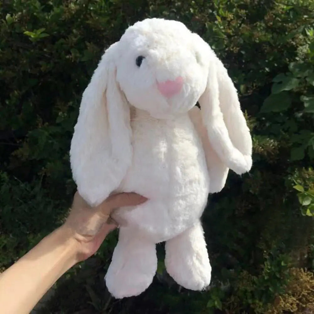 Snuggly Bunny Plush - Soft Long-Eared Rabbit for Kids & Nursery Decor