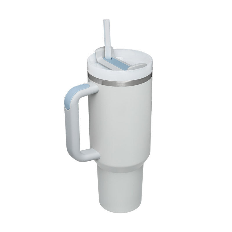 40 oz Insulated Travel Tumbler with Handle - Keep Drinks Cold