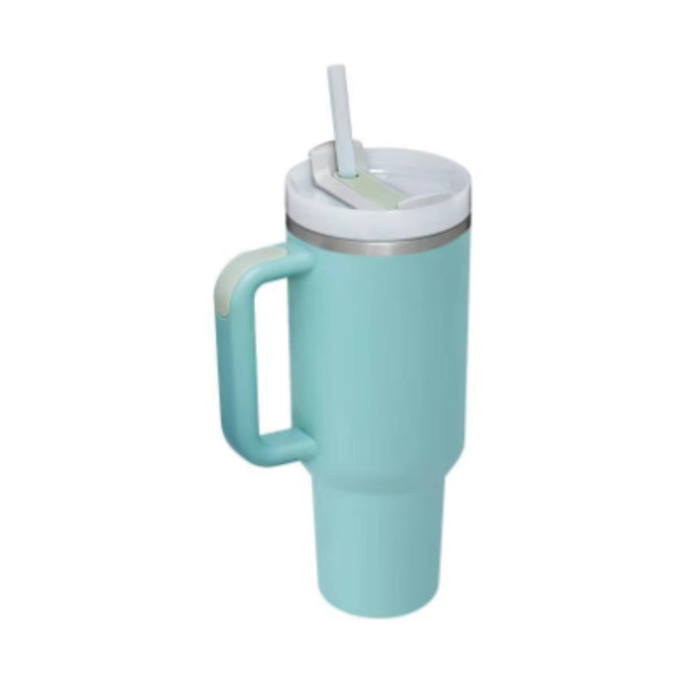 40 oz Insulated Travel Tumbler with Handle - Keep Drinks Cold